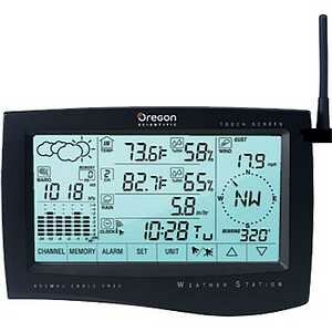 Oregon WMR968 Touch Screen Wireless Weather Station Sensors