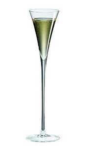 Ravenscroft Crystal Flute Long Stem Champagne - W3973-0160