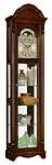 Ridgeway Clock Clarksburg Grandfather Clock / Curio Cabinet Combo 2041