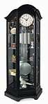 Ridgeway Clock Decorah Grandfather Clock Curio Cabinet Combo 2536