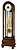 Ridgeway 2569 Dover Floor Clock in Bellair Cherry