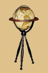 Replogle Keegan 16" Antique Globe - 22726