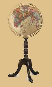 Replogle Cambridge 16" Antique Walnut Globe - 22818