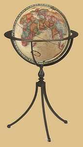 Replogle Marin 16" Antique Globe - 22836