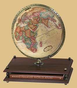 Replogle Premier 12" Antique Globe - 31625