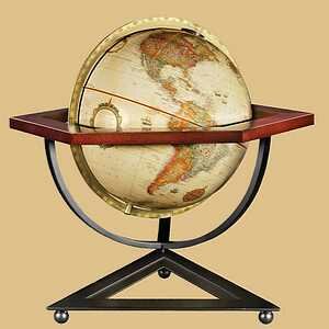 Replogle Frank Lloyd Wright - Hexagon 12" Antique Globe - 31821