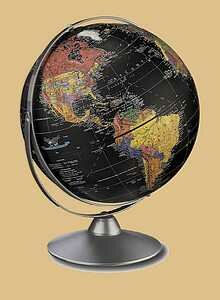 Replogle Starlight 12" Black Globe - 35800