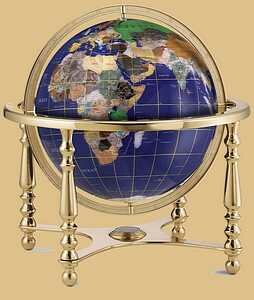 Replogle Compass Jewel 13" Gemstone Globe - 38700