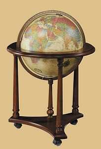 Replogle Lafayette 16" Antique Illum Globe - 64005