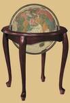 Replogle Queen Anne 16" Illuminated Antique Globe - 64036