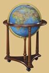 Replogle Lafayette 16" Blue Illum Globe - 64105
