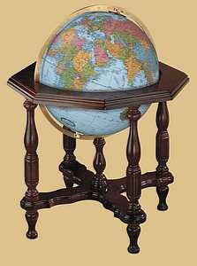 Replogle Statesman 20" Blue Illum Globe - 65125