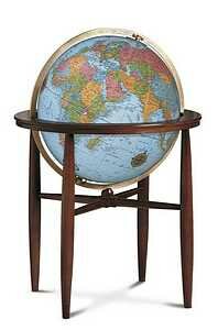 Replogle Finley 20" Blue Illum Globe - 65132