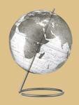 Replogle Crystal Marquise 12" Silver Globe - 80506