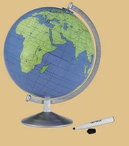 Replogle Geographer 12" Write & Erase Globe - 81506
