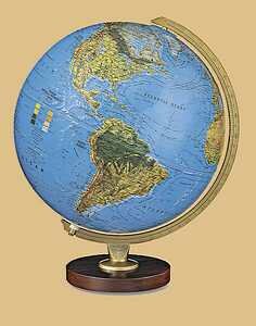 Replogle Livingston 12" Blue Illum Globe - 86506