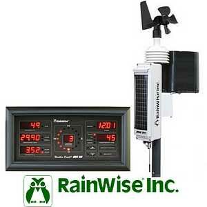 RainWise MK-III-RTI Wireless Pro Weather Station Black Base Unit