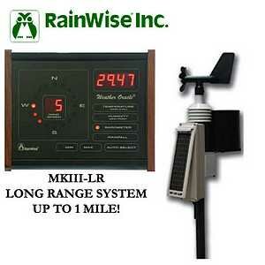 RainWise MK-III-RTI-LR Long Range 2.4Ghz Wireless Pro Weather Station