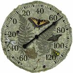 StoneWorks 8" Nature's Workers Thermometer - 91524