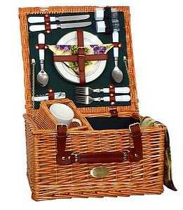 Sutherland Somerset Gardens Picnic Basket for 2 - SP105 -