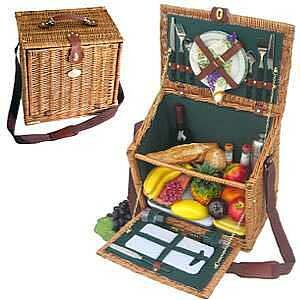 Sutherland Hampshire Commons Picnic Basket for 2 - SP210 -