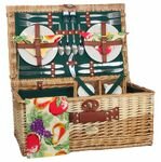 Sutherland Westbury Gardens Picnic Basket for 4 - SP214 -