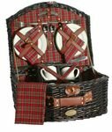 Sutherland Traveler Picnic Basket for 4 - SP215 -