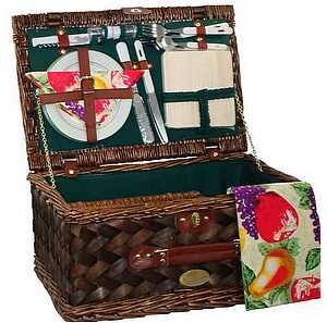 Sutherland Classic Country Picnic Basket for 2 - SP235 -