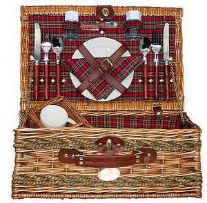Sutherland Nottingham Picnic Basket for 2 - SP316 -