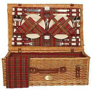 Sutherland Majestic Picnic Basket for 4 - SP320 -