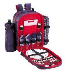 Sutherland Wyndham Picnic Backpack for 4 - SPB3019A1R - Blue