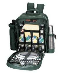 Sutherland Merrymaker Picnic Backpack for 4 - SPB3029A1 - Green