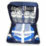 Sutherland Compact Getaway Picnic Backpack for 4 SPB3044A1 Blue-Grey