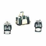 Sutherland Tahoe Picnic Backpack for 4 - SPB3064B1 - Green-Beige