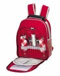 Sutherland Scarlet Picnic Backpack for 2 - SPB3070A1 - Red