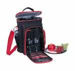 Sutherland Fire Island Picnic Backpack for 2 - SPB3135A1 - Black-Red