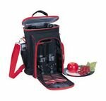 Sutherland Fire Island Picnic Backpack for 2 - SPB3135A1 - Black-Red
