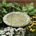 Whitehall Rose Hanging Birdbath