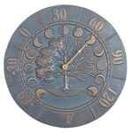 Whitehall 12 Times Seasons Thermometer Moss Green