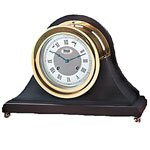 Weems & Plath Wood Base With Brass Feet for Anniversary Collection