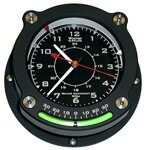Weems & Plath Nautilus Collection Quartz Waterproof Clock / Clinometer