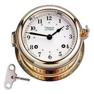 Weems & Plath Martinique 8-Day Wind Ship's Bell Clock