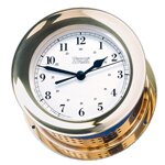 Weems & Plath Atlantis Quartz Ship's Bell Clock