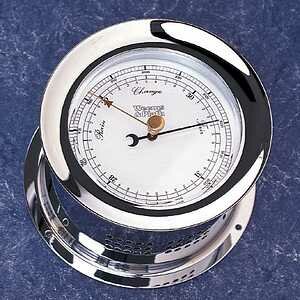 Weems & Plath Chrome Atlantis Barometer