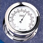 Weems & Plath Chrome Atlantis Thermometer