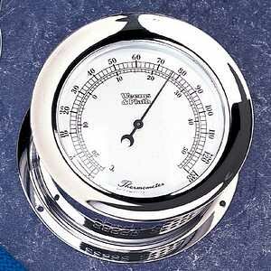 Weems & Plath Chrome Atlantis Thermometer