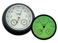 Weems & Plath Photo-Luminescent Night Watch Collection Barometer-T/H