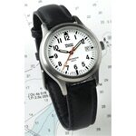 Weems & Plath 3005W Classic Navigator Watch- White Dial