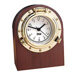 Weems & Plath Remarkables - Porthole Desk Clock