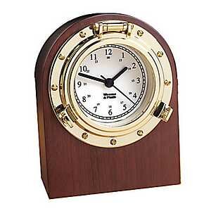 Weems & Plath Remarkables - Porthole Desk Clock